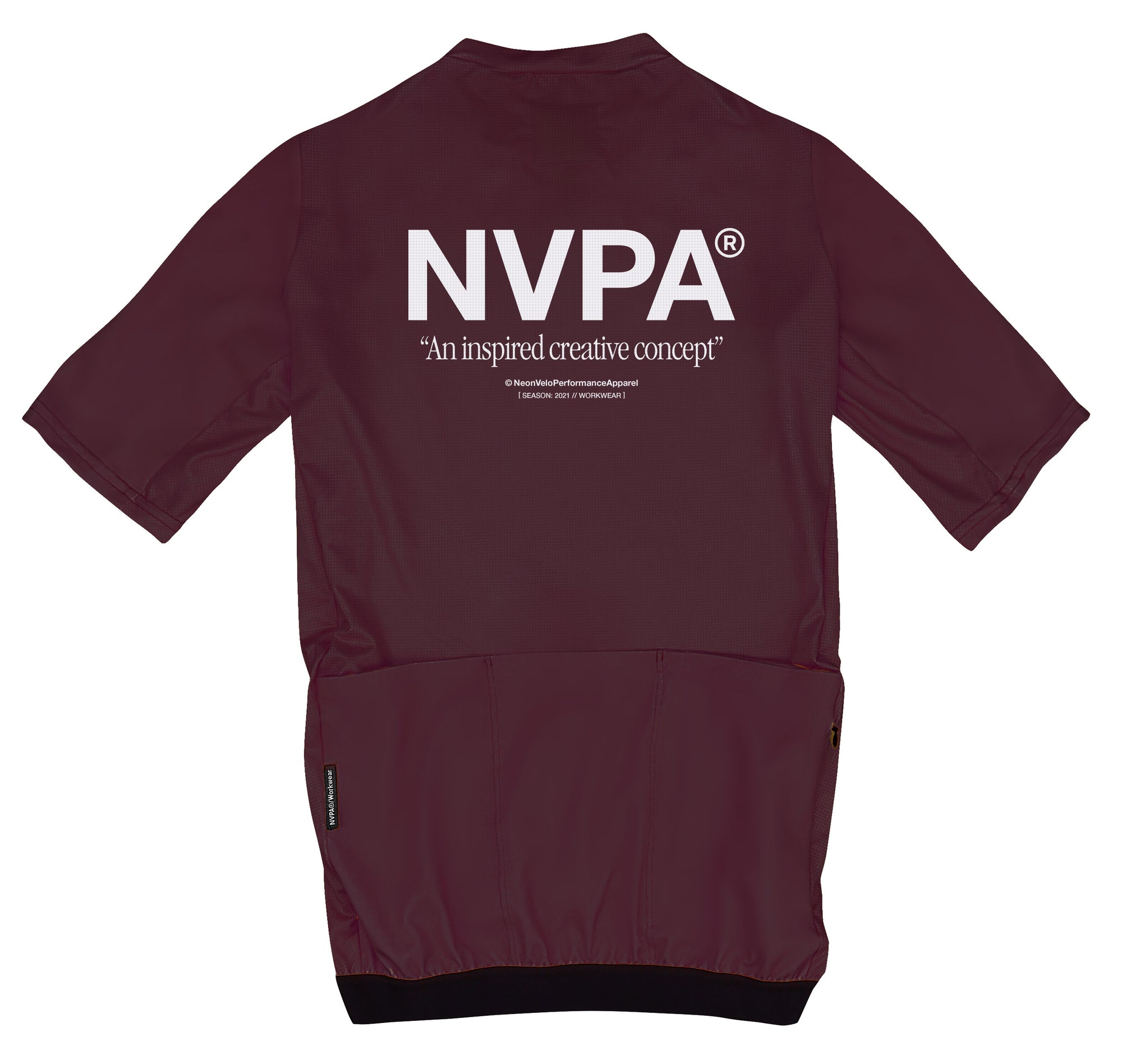 SHORT®/Sleeve™ Jersey Burgundy